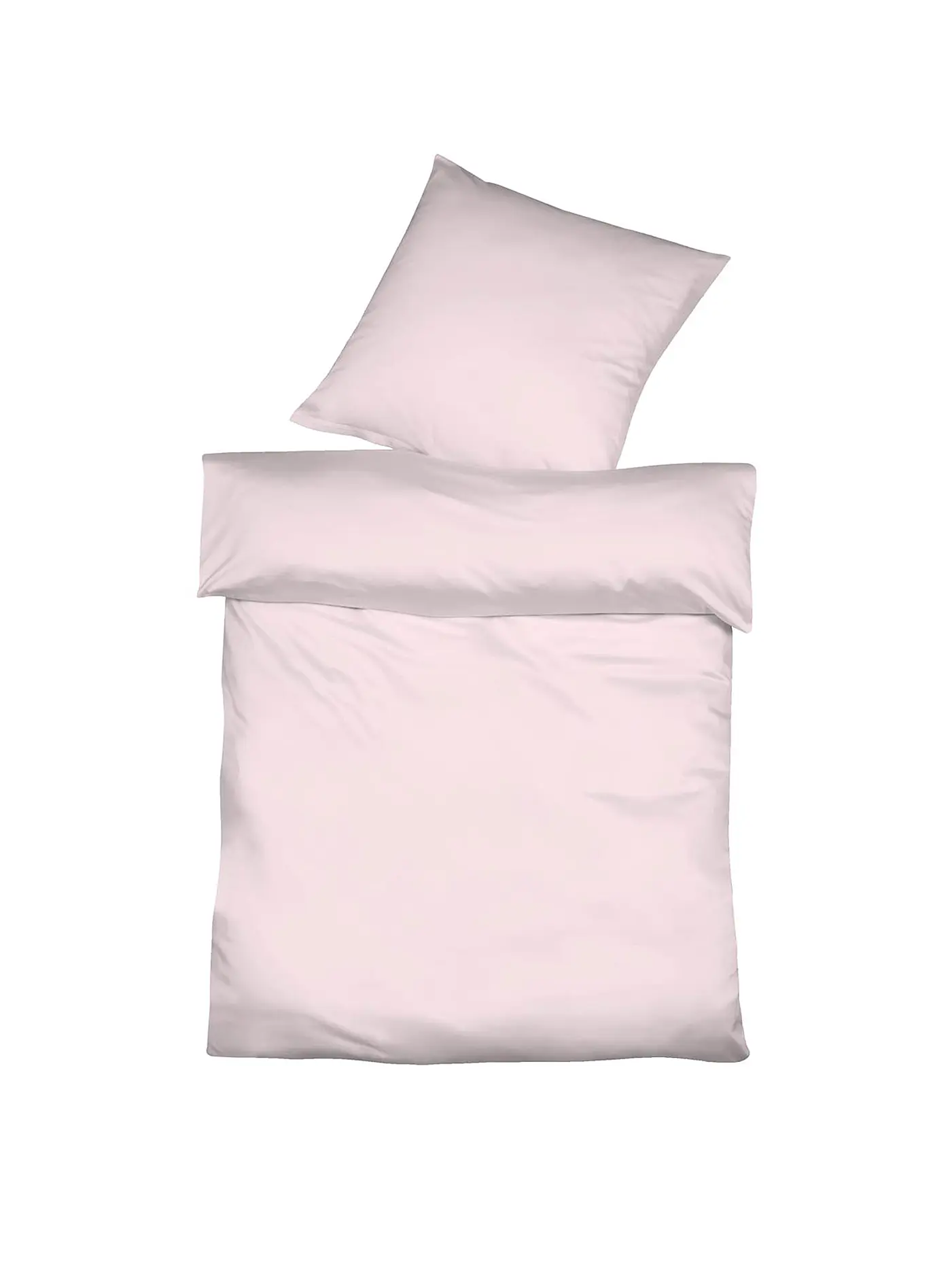 FLEURESSE | Halbleinen Bettwäsche "Provence" 70x90cm/140x200cm | rosa